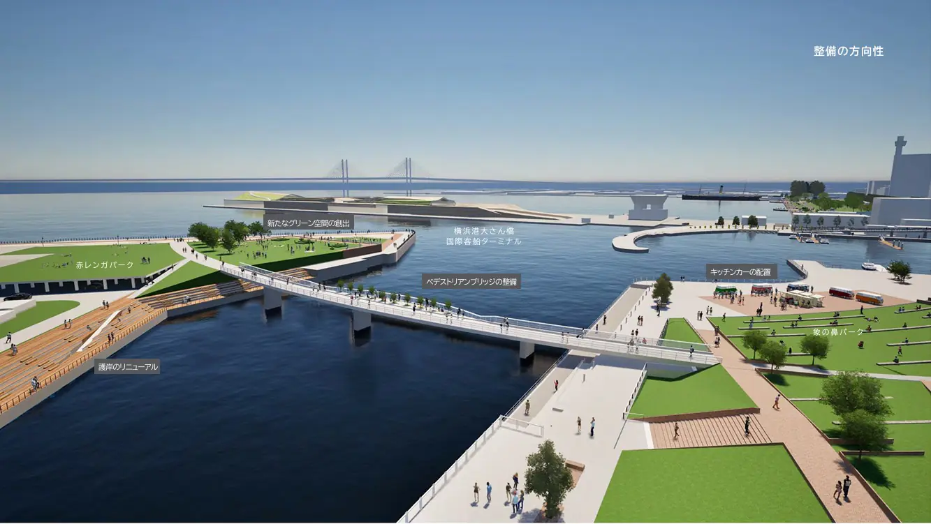 橋の整備イメージ(素案より)