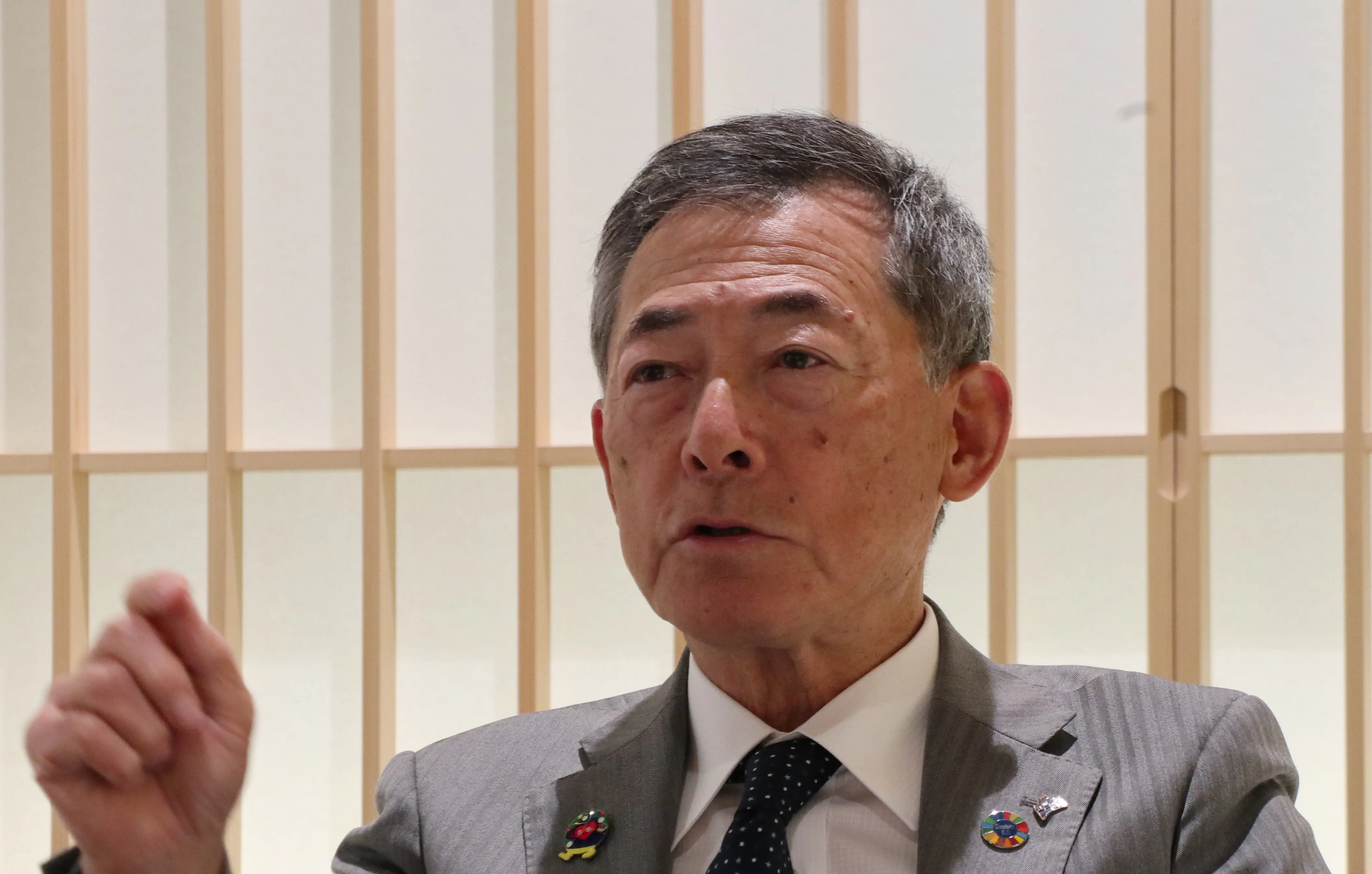 (2)取り残された建設業 「生産性向上の原資が必要だ」 全建 今井雅則会長 (2)取り残された建設業 「生産性向上の原資が必要だ」 全建 今井雅則会長