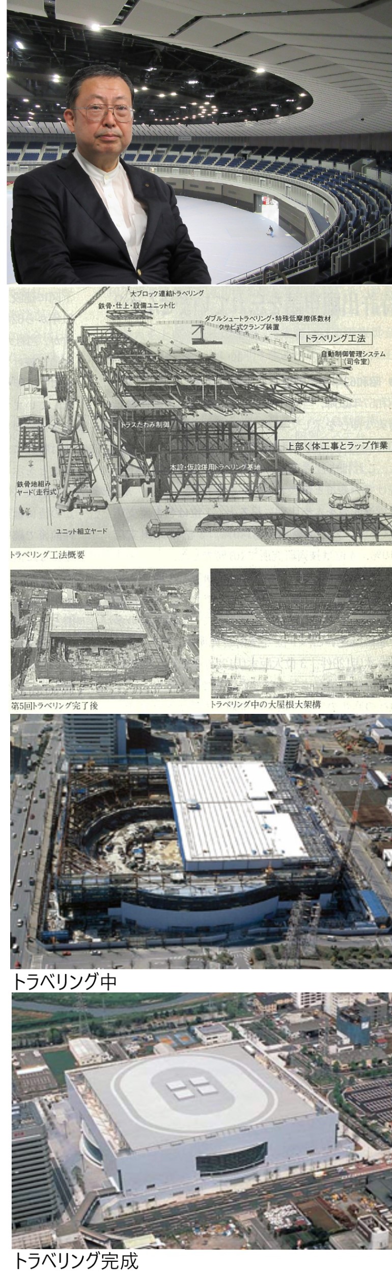 稲垣秀人氏、大径間トラベリング工法